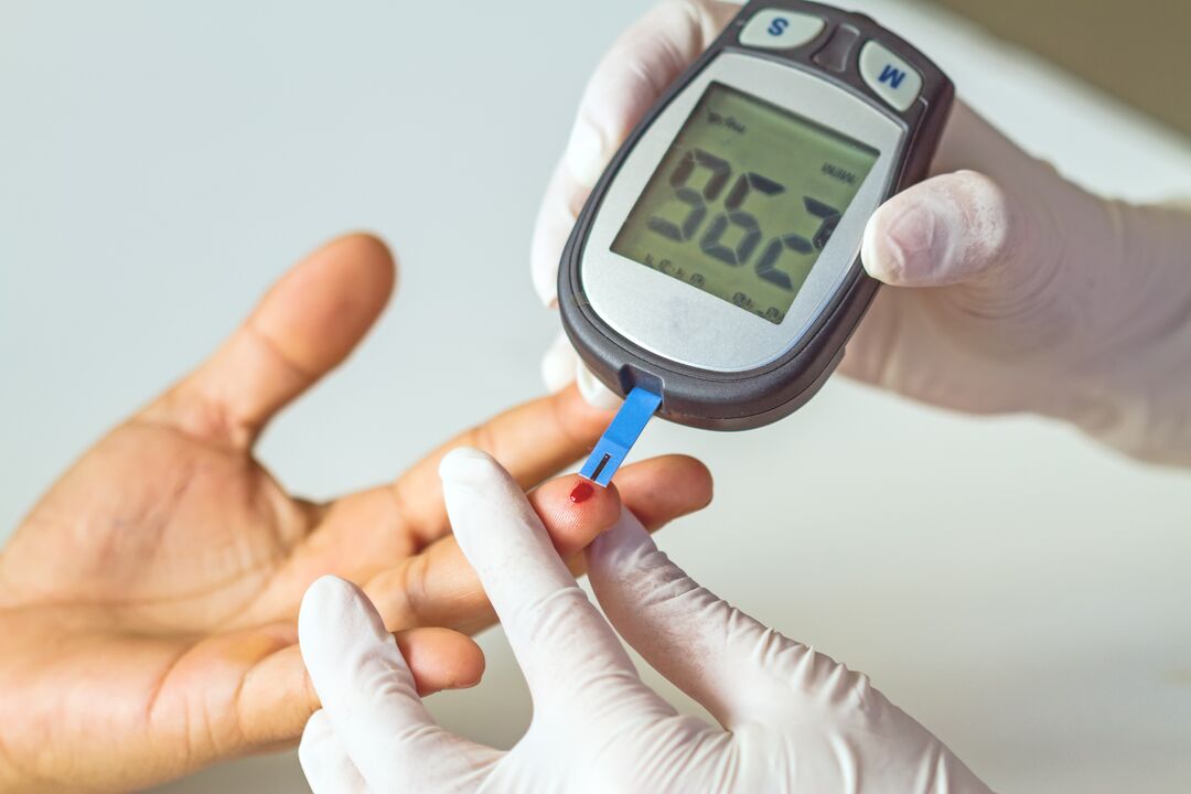 hoog suikergehalte tijdens onderzoek voordat u Glucoren inneemt